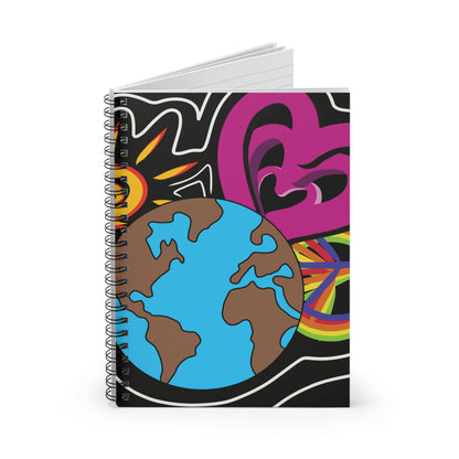 Earth Day 2024 Spiral Notebook - Ruled Line