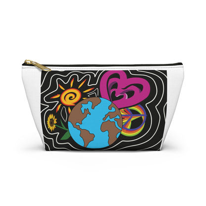 Earth Day 2024 Accessory Pouch w T-bottom